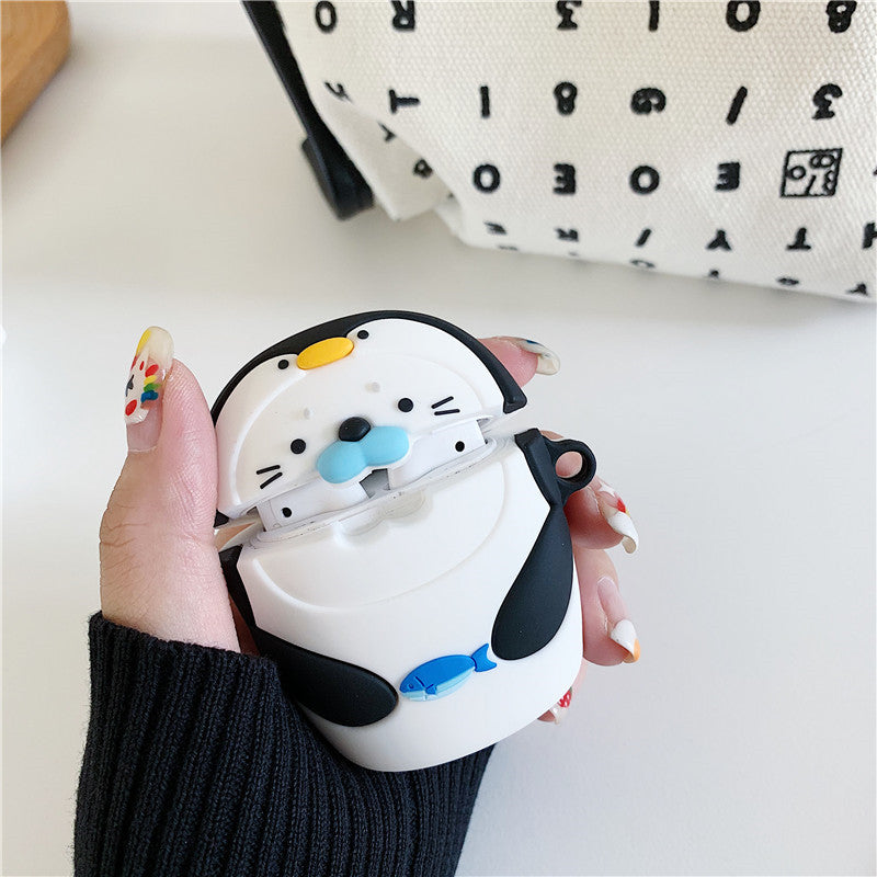 Cute penguin case