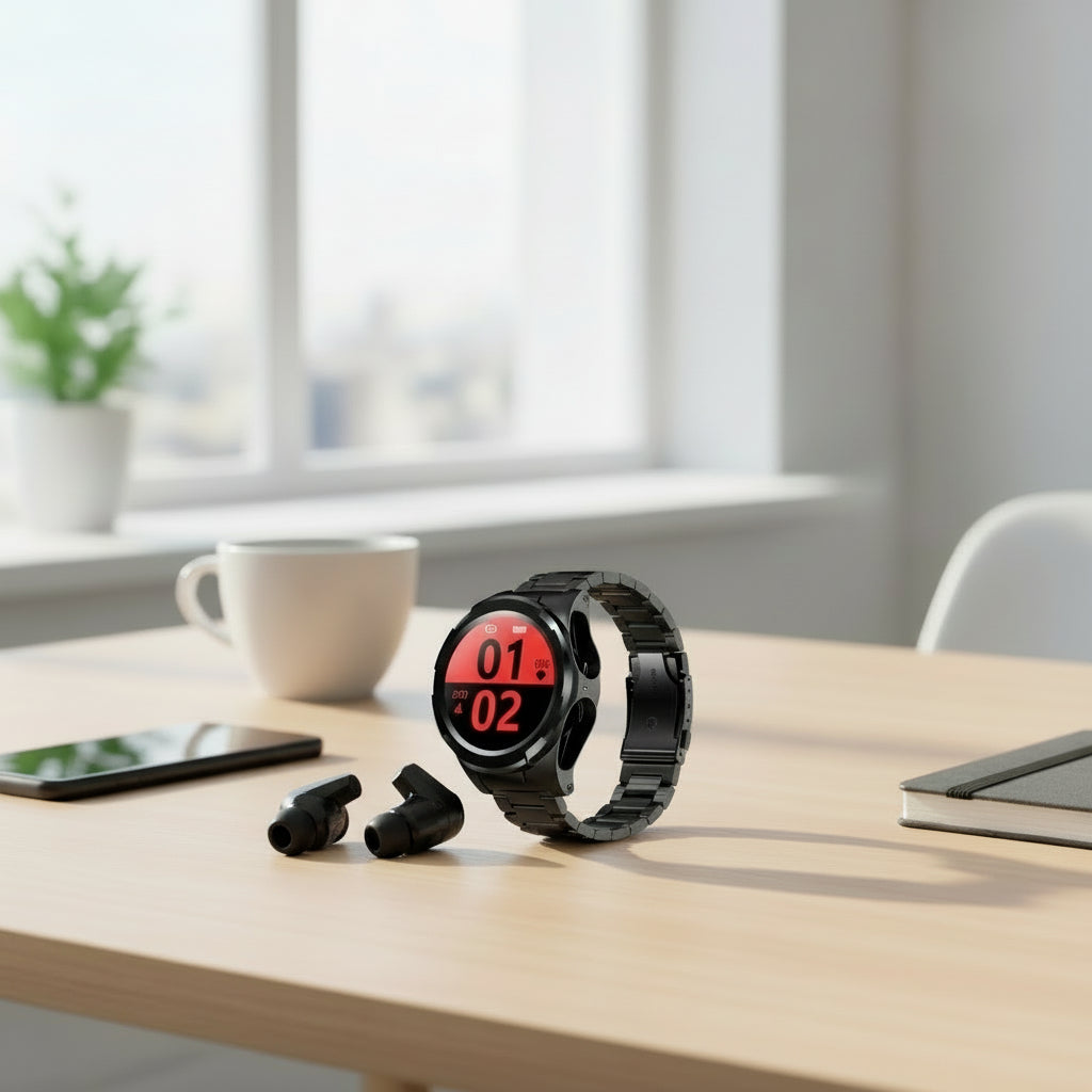 High tech Smart Earphone Watch