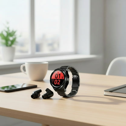 High tech Smart Earphone Watch