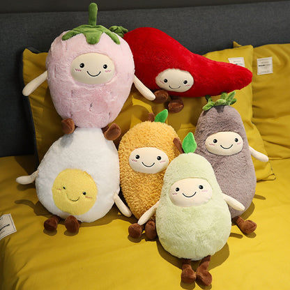 Cute egg plush toy