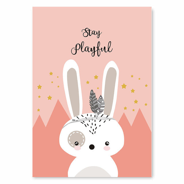 Children's room decoration painting core