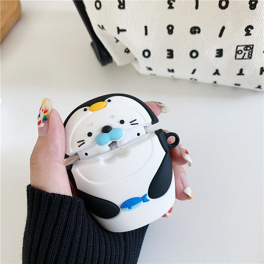 Cute penguin case