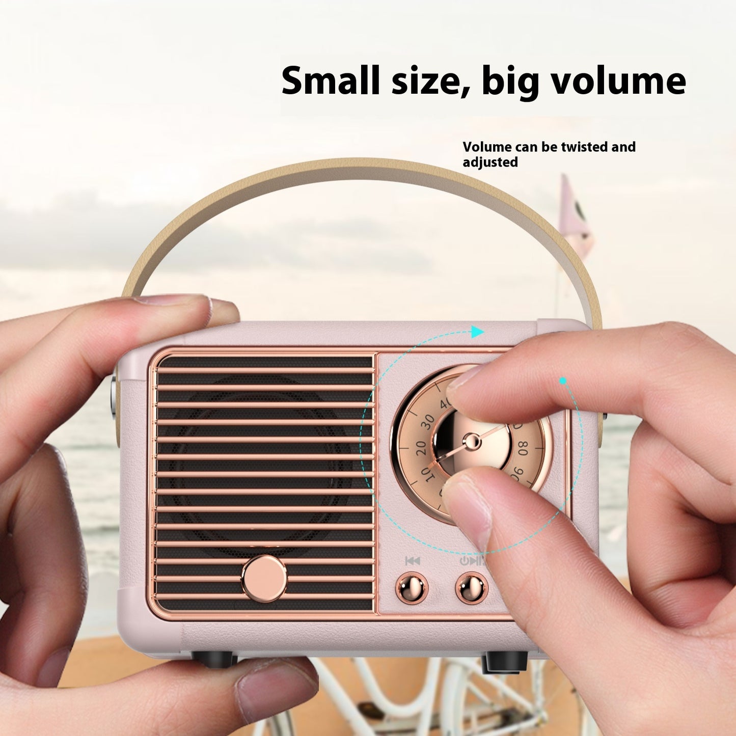 Retro Mini Portable Wireless Speakers