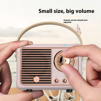 Retro Mini Portable Wireless Speakers