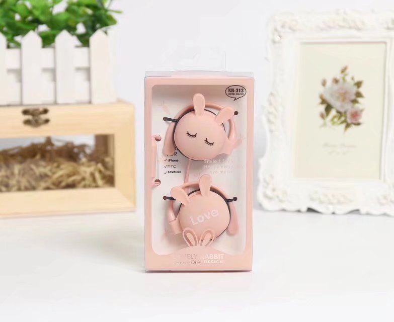 Cute Bunny Earphones