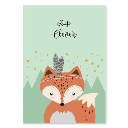 Children's room decoration painting core