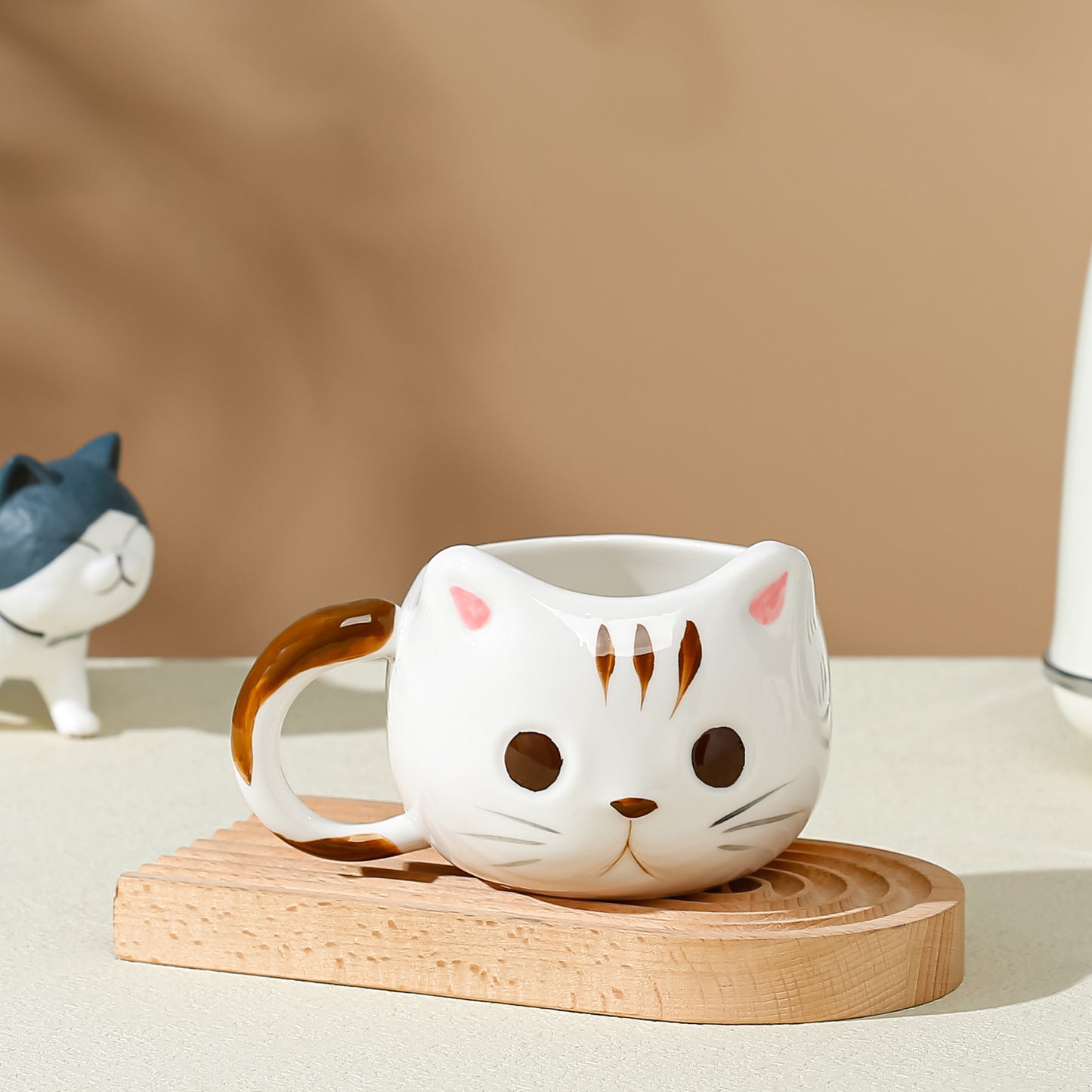 Cute Hand-painted Cat Mug