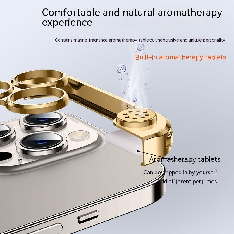 Aromatherapy Metal Phone Case