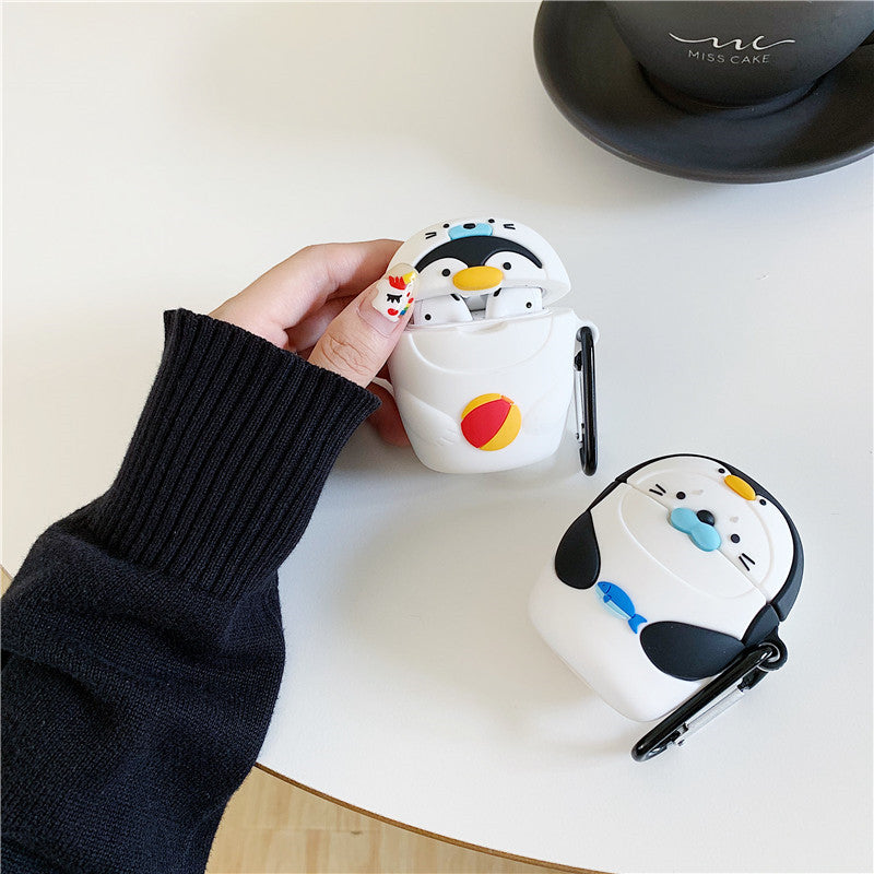 Cute penguin case