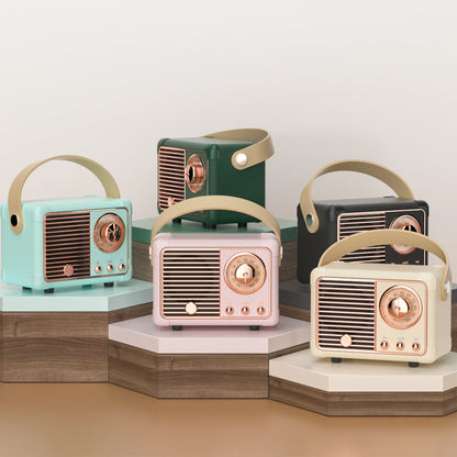 Retro Mini Portable Wireless Speakers