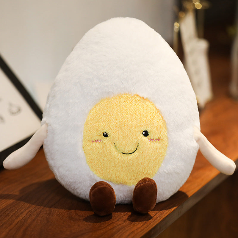 Cute egg plush toy