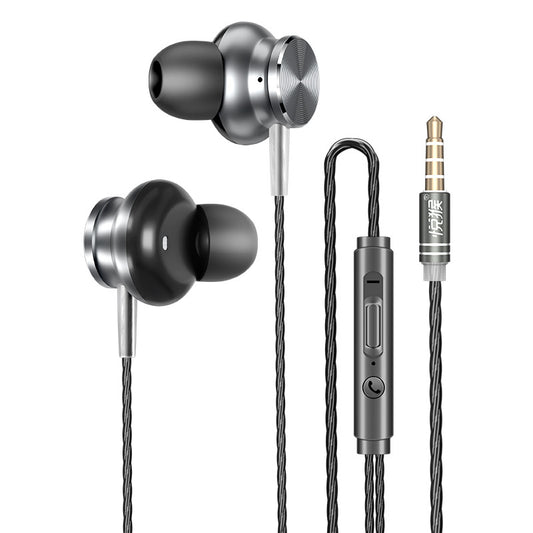 Black In-ear headphones