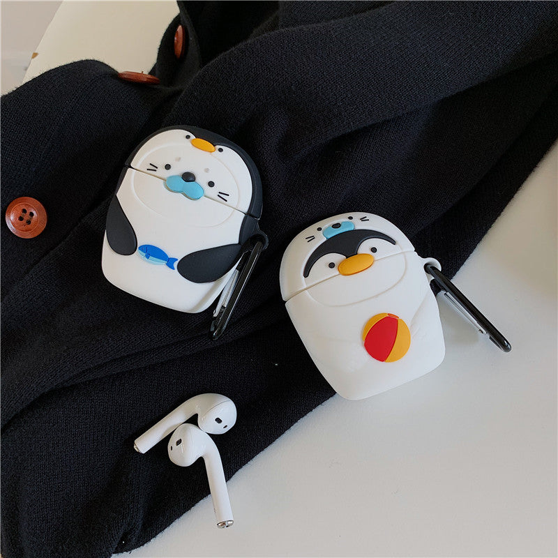 Cute penguin case