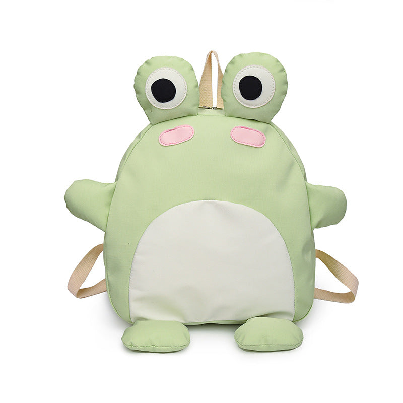 Cute Cartoon Frog Backpack