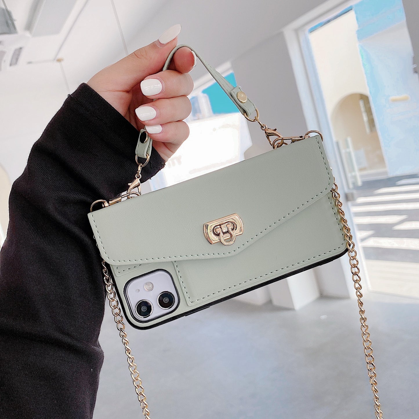 Shoulder Strap Bag Style Phone Case