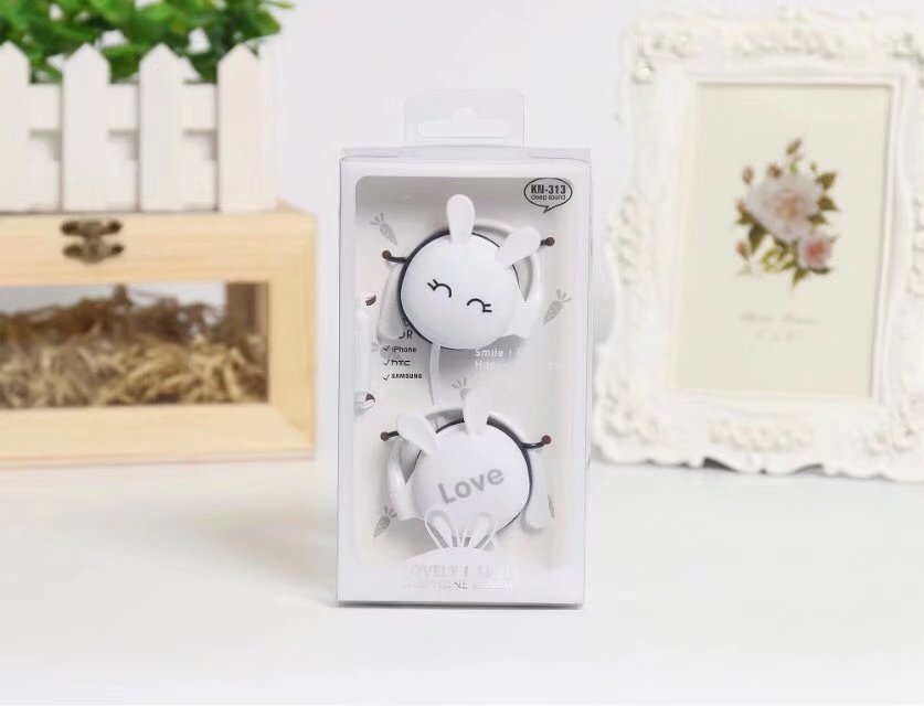 Cute Bunny Earphones