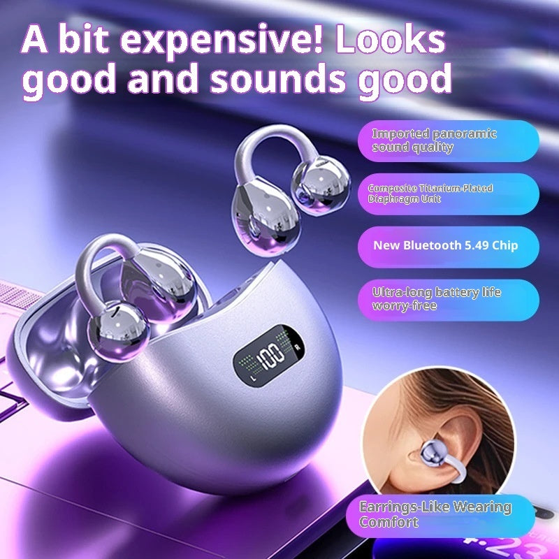 Sound Ear Clip Wireless Bluetooth Headphones