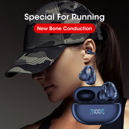 TWS Earbuds Ear Clip Sports Headset