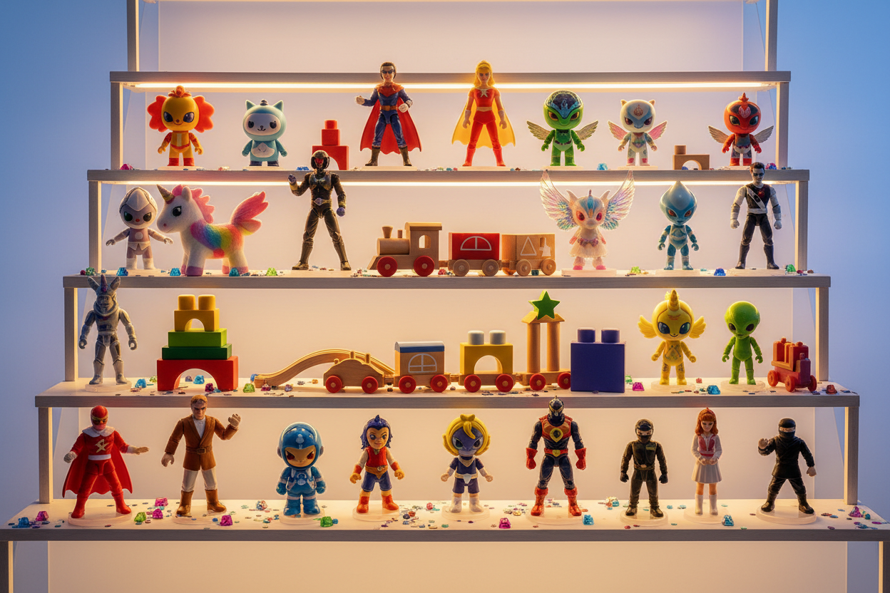 toys and figurines 